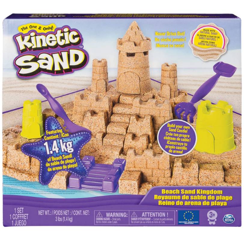 Kinetic Sand Beach Sand Kingdom Playset